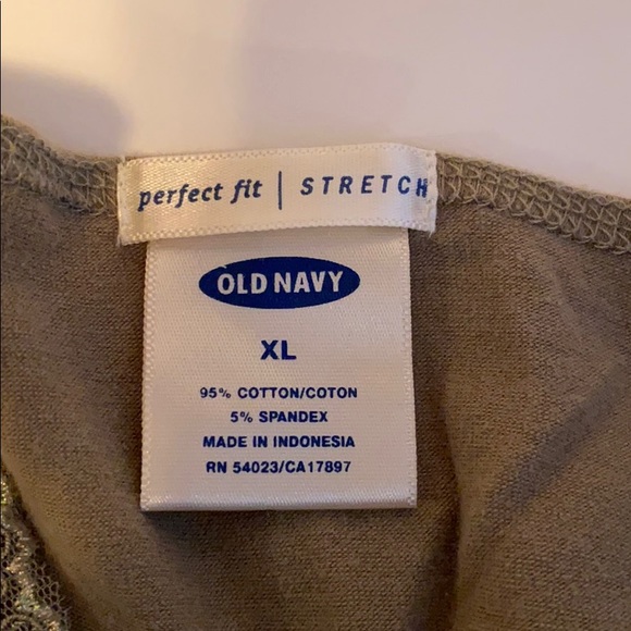 Old navy olive green long sleeve top - Picture 8 of 8